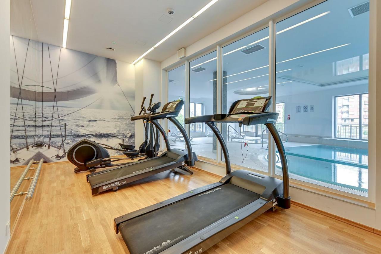 Apartments Waterlane Island Pool & Gym Spa Gdańsk Extérieur photo